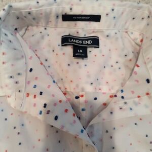 BOGO 2 Top Bundle Lands End, Banana R Sleeveless Tops 12/14